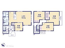 市川市東菅野5丁目　1期　新築一戸建て　全1棟