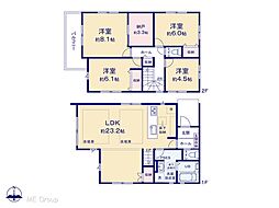 川口市伊刈 13期 新築一戸建て 全2棟