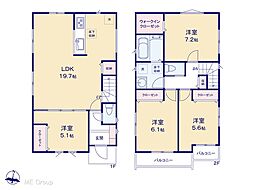柏市つくしが丘2丁目 新築一戸建て 全2棟