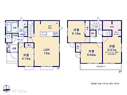 市川市国分3丁目 新築一戸建て 全5棟