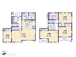 八潮市八篠 新築一戸建て 全1棟