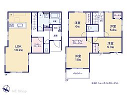 船橋市上山町3丁目 6期 新築一戸建て 全2棟