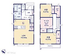 船橋市南三咲2丁目　新築一戸建て　全2棟