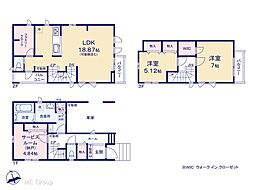 松戸市栄町7丁目 新築一戸建て 全1棟