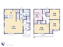 松戸市和名ヶ谷 新築一戸建て 全1棟
