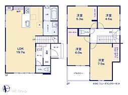 市川市柏井町1丁目 1期 新築一戸建て 全3棟