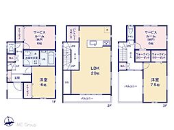 川口市安行領根岸 新築一戸建て 全6棟