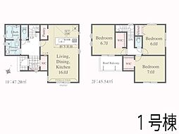 鎌ケ谷市丸山3丁目 1期 新築一戸建て 全2棟
