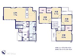 白井市復 4期 新築一戸建て 全1棟