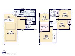 草加市稲荷4丁目 17期 新築一戸建て 全1棟