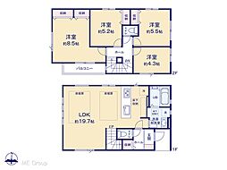 江戸川区大杉5丁目 17期 新築一戸建て 全1棟