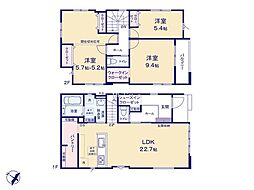 野田市中根 4期 新築一戸建て 全6棟