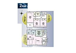 八潮市伊草1丁目 第12 新築一戸建て 全2棟