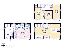 川口市西川口2丁目 新築一戸建て 全6棟