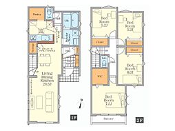 川口市青木3丁目 1期 新築一戸建て 全1棟