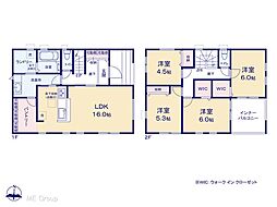 越谷市東越谷4丁目 第9 新築一戸建て 全2棟