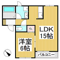 ヒルトップ潮  ｜ 長野県上田市上田原（賃貸アパート1LDK・2階・40.99㎡） その2