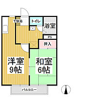 クレセール西沢Ｃ棟  ｜ 長野県上田市中之条（賃貸アパート1DK・1階・34.00㎡） その2