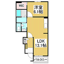 ボヌール　シス  ｜ 長野県上田市中丸子（賃貸アパート1LDK・1階・45.00㎡） その2