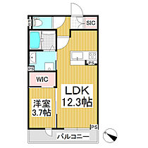 ベレオ天神  ｜ 長野県上田市天神4丁目（賃貸マンション1LDK・1階・40.49㎡） その2