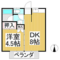 長野県上田市上田原（賃貸アパート1DK・1階・29.70㎡） その2