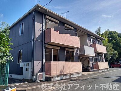 外観：スカイメゾン八番館・軽量鉄骨造