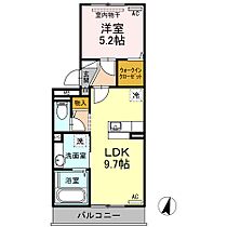 シャンス16 203 ｜ 広島県福山市神辺町字十三軒屋145-1（賃貸アパート1LDK・2階・40.06㎡） その2