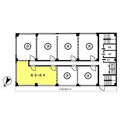 喜助新神田ビルの間取図画像