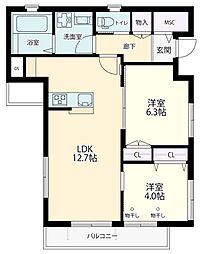 ファマーロ 2階