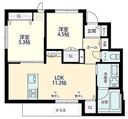 (仮称)富士見町2丁目ヘーベルメゾン 1階/101