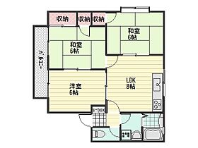 ハイツYAMADA　I  ｜ 広島県広島市安佐南区祇園３丁目（賃貸アパート3LDK・1階・55.00㎡） その2