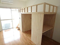 サンライズ祇園 2階1Kのリビング/ダイニング