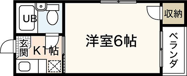 LUXES国泰寺 ｜広島県広島市中区国泰寺町1丁目(賃貸マンション1K・5階・14.76㎡)の写真 その2