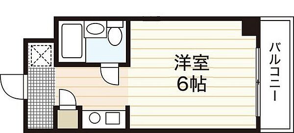 グローバル猫屋（グローバルNEKOYA） ｜広島県広島市中区猫屋町(賃貸マンション1R・3階・15.02㎡)の写真 その2