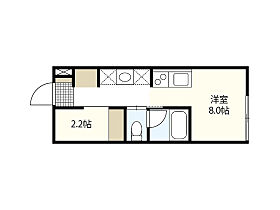 ヴィラ　リヴィエールII  ｜ 広島県広島市佐伯区五日市町石内（賃貸アパート1R・1階・20.44㎡） その2