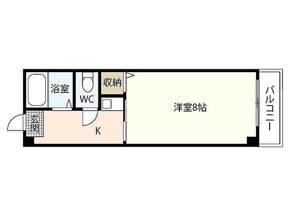 リード大町 ｜広島県広島市安佐南区大町東2丁目(賃貸マンション1K・4階・24.00㎡)の写真 その2