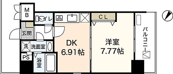 アーバインステイ広島イースト 0904｜広島県広島市中区東平塚町(賃貸マンション1DK・9階・35.90㎡)の写真 その2