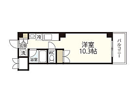 ゼフィルII  ｜ 広島県広島市安佐南区大塚東2丁目（賃貸マンション1R・1階・22.61㎡） その2