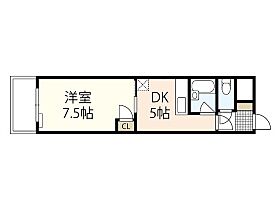 第3木本ビル  ｜ 広島県広島市西区庚午中2丁目（賃貸マンション1DK・4階・30.01㎡） その2