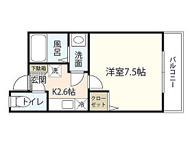 舟石ビル  ｜ 広島県広島市西区南観音3丁目（賃貸マンション1K・3階・24.00㎡） その2