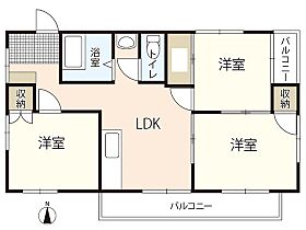 コーポ吉田  ｜ 広島県広島市西区中広町2丁目（賃貸マンション3LDK・4階・61.00㎡） その2