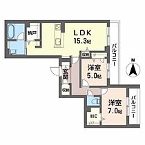 ピアヌーラ山根町  ｜ 広島県広島市東区山根町（賃貸マンション2LDK・3階・70.94㎡） その2