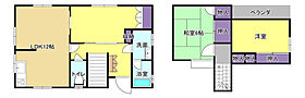 竹内借家  ｜ 広島県広島市安佐南区中筋2丁目（賃貸一戸建3LDK・--・71.48㎡） その1