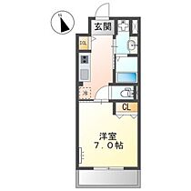 ラメール上天満  ｜ 広島県広島市西区上天満町（賃貸マンション1K・5階・27.14㎡） その2