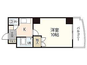 カルティエ城北通り  ｜ 広島県広島市中区東白島町（賃貸マンション1K・2階・23.00㎡） その2