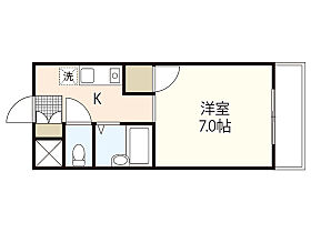 コンフォーレひかり  ｜ 広島県広島市中区弥生町（賃貸マンション1K・6階・21.00㎡） その2