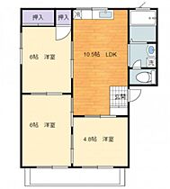 フレグランス・ヒル迫田E棟  ｜ 広島県広島市西区井口4丁目（賃貸アパート3LDK・1階・54.00㎡） その2