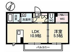 ラフィナート  ｜ 広島県広島市西区草津東1丁目（賃貸アパート1LDK・2階・40.85㎡） その2