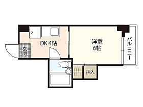 中浦ビル  ｜ 広島県広島市中区堺町1丁目（賃貸マンション1DK・6階・21.00㎡） その2