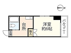 クレセント小町  ｜ 広島県広島市中区小町（賃貸マンション1K・5階・18.00㎡） その2